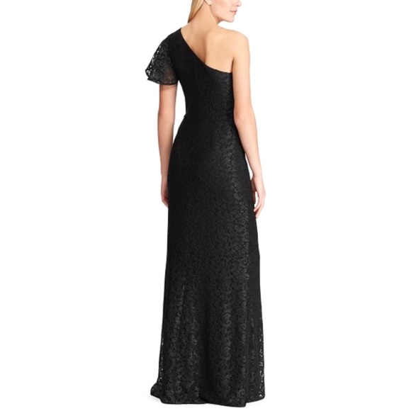 Ralph Lauren Women's Lace Asymmetrical Dress - Picture 3 of 10